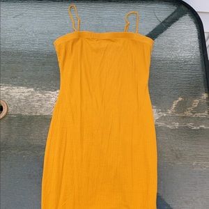 body com ribbed dress